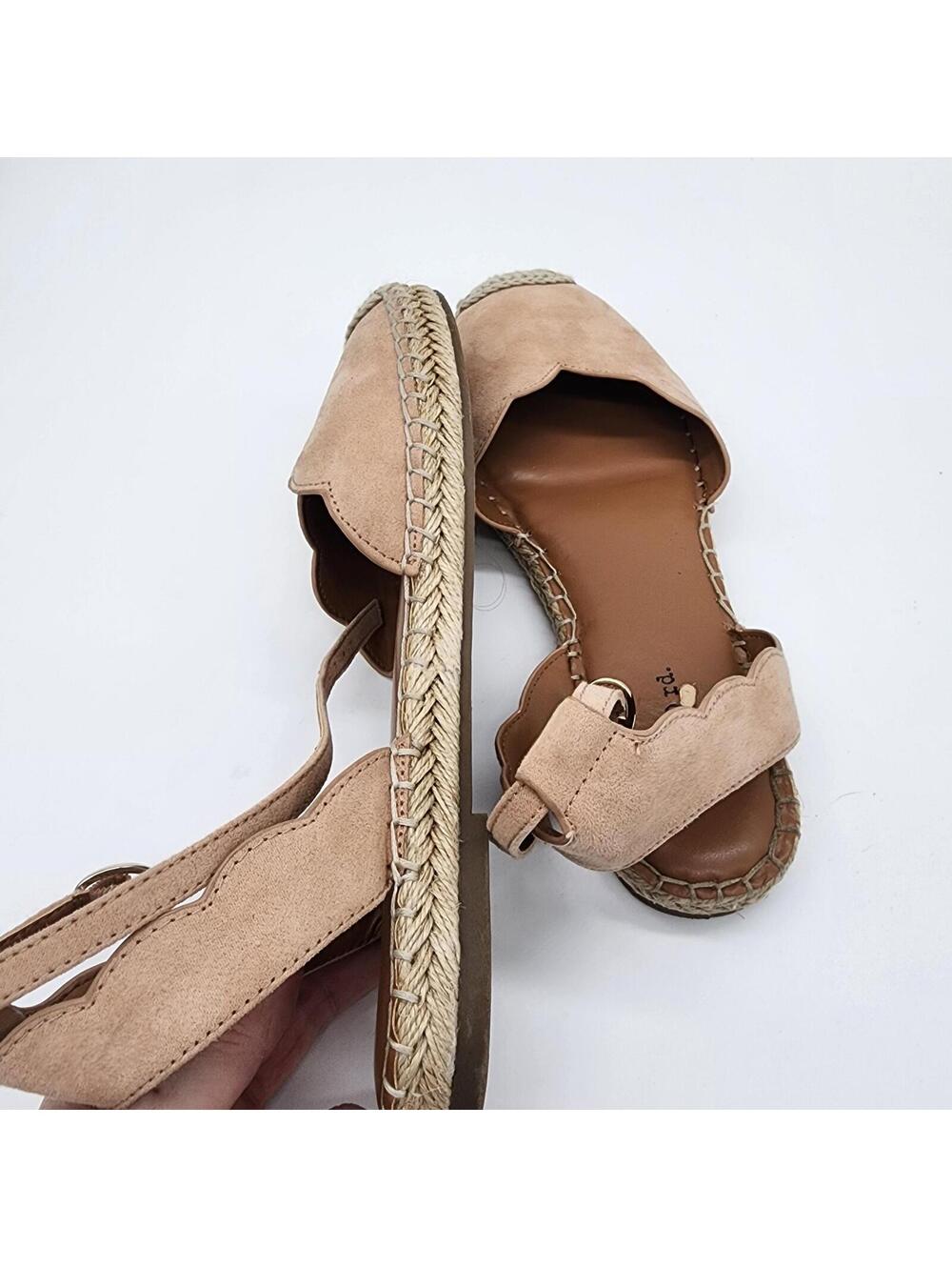 LKNW Womans Indigo suede sandals 7 m espadrilles - Picture 5 of 9